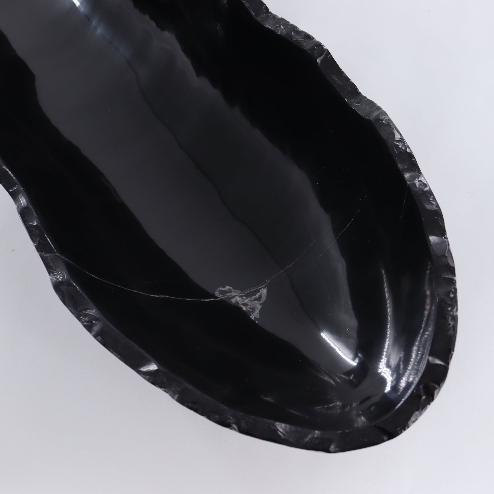 Black Marble Canoe Bowl - Expert Wholesale and Supplier of Wholesale Crystals & Bulk Gemstones, ["Black Marble","Bowls","canoe","Marble","Mexico"]