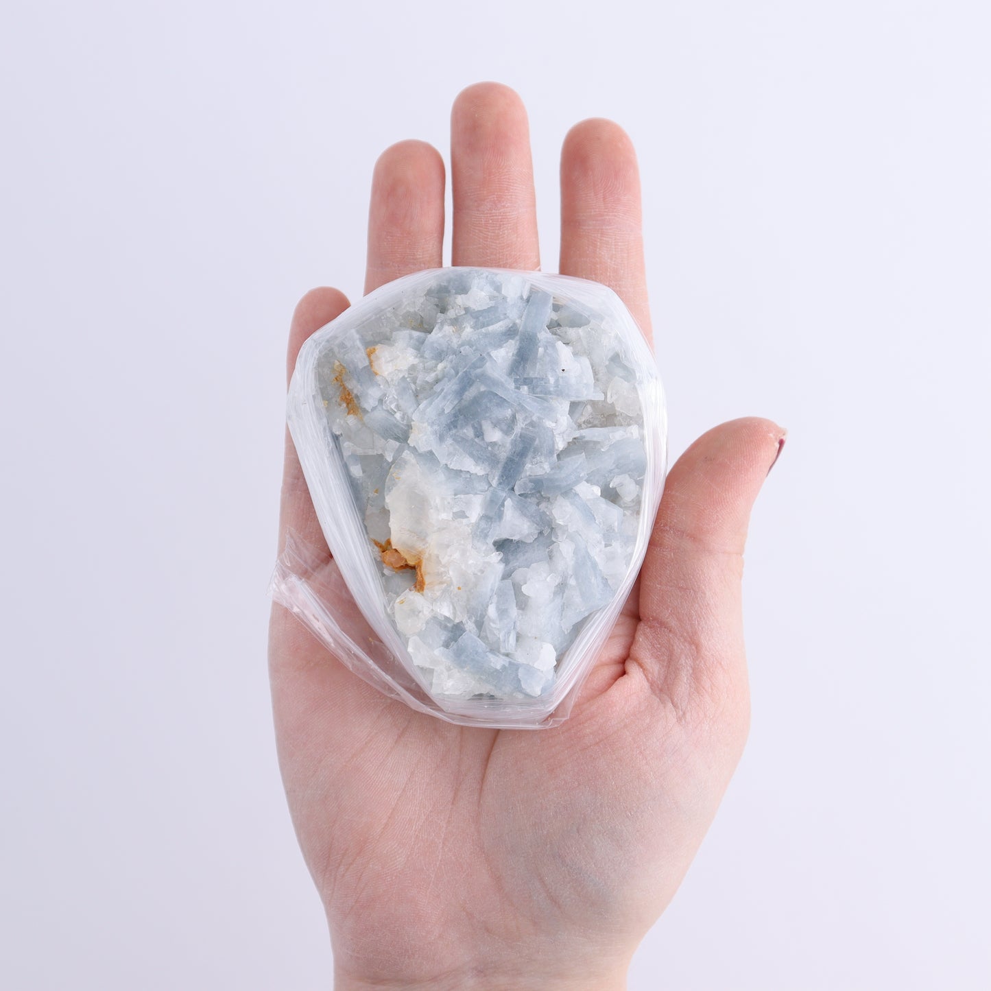 Blue Barite from Morocco Flat - Expert Wholesale and Supplier of Wholesale Crystals & Bulk Gemstones, ["Barite","Blue Barite","Clusters","Flats","Morocco"]