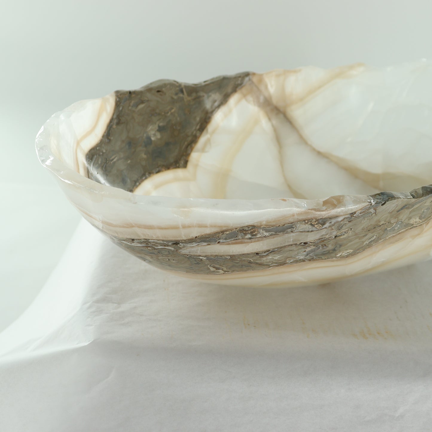 Onyx Canoe Bowl - Expert Wholesale and Supplier of Wholesale Crystals & Bulk Gemstones, ["Bowls","canoe","Mexico","onyx"]