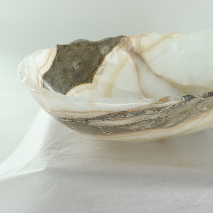 Onyx Canoe Bowl - Expert Wholesale and Supplier of Wholesale Crystals & Bulk Gemstones, ["Bowls","canoe","Mexico","onyx"]
