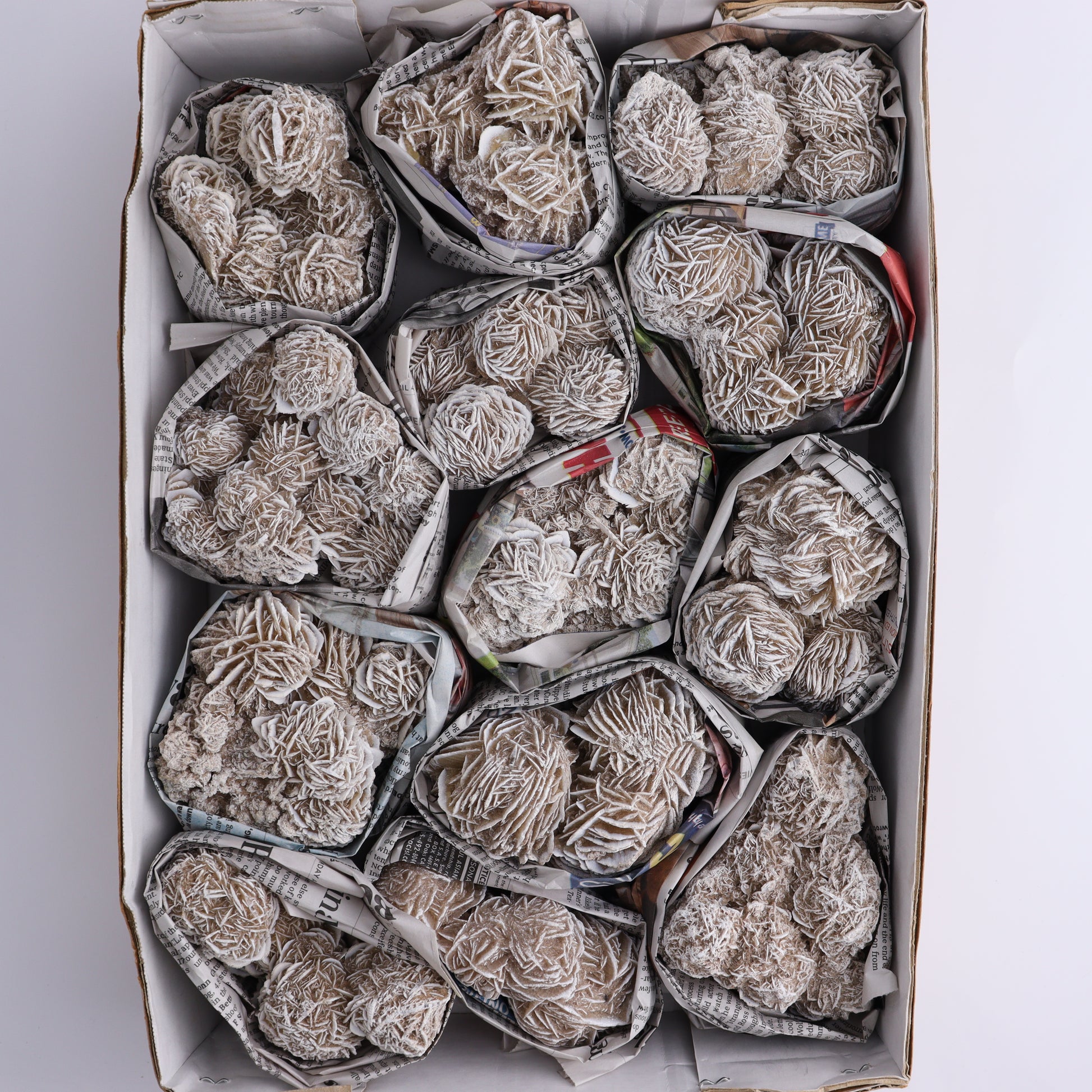 Desert Rose Set of 13 - Expert Wholesale and Supplier of Wholesale Crystals & Bulk Gemstones, ["Desert Rose","Freeforms","Morocco"]