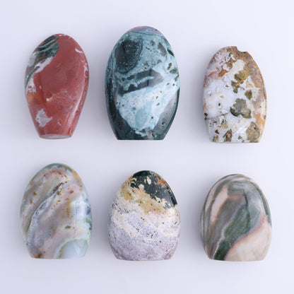 Ocean Jasper Freeform Set of 6 - Expert Wholesale and Supplier of Wholesale Crystals & Bulk Gemstones, ["Freeforms","jasper","Ocean Jasper"]