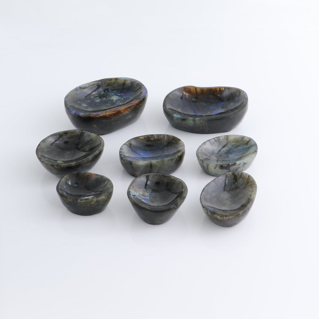 Labradorite Bowls Set of 8