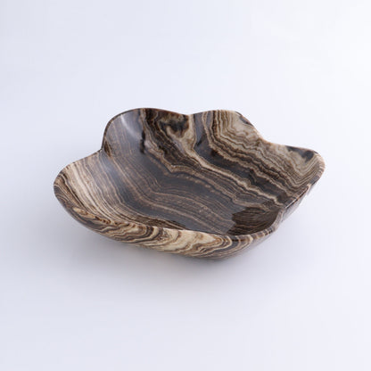 One Bowl Mexican Onyx/Calcite Chocolate with Banding - Expert Wholesale and Supplier of Wholesale Crystals & Bulk Gemstones, ["bowl","Calcite","Catalog Onyx","Decorative Dish","Mexico","onyx"]