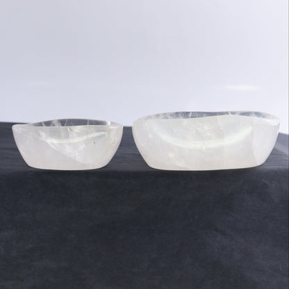 Clear Quartz Bowls Set of 6 - Expert Wholesale and Supplier of Wholesale Crystals & Bulk Gemstones, ["Bowls","Clear Quartz","Madagascar","Quartz"]