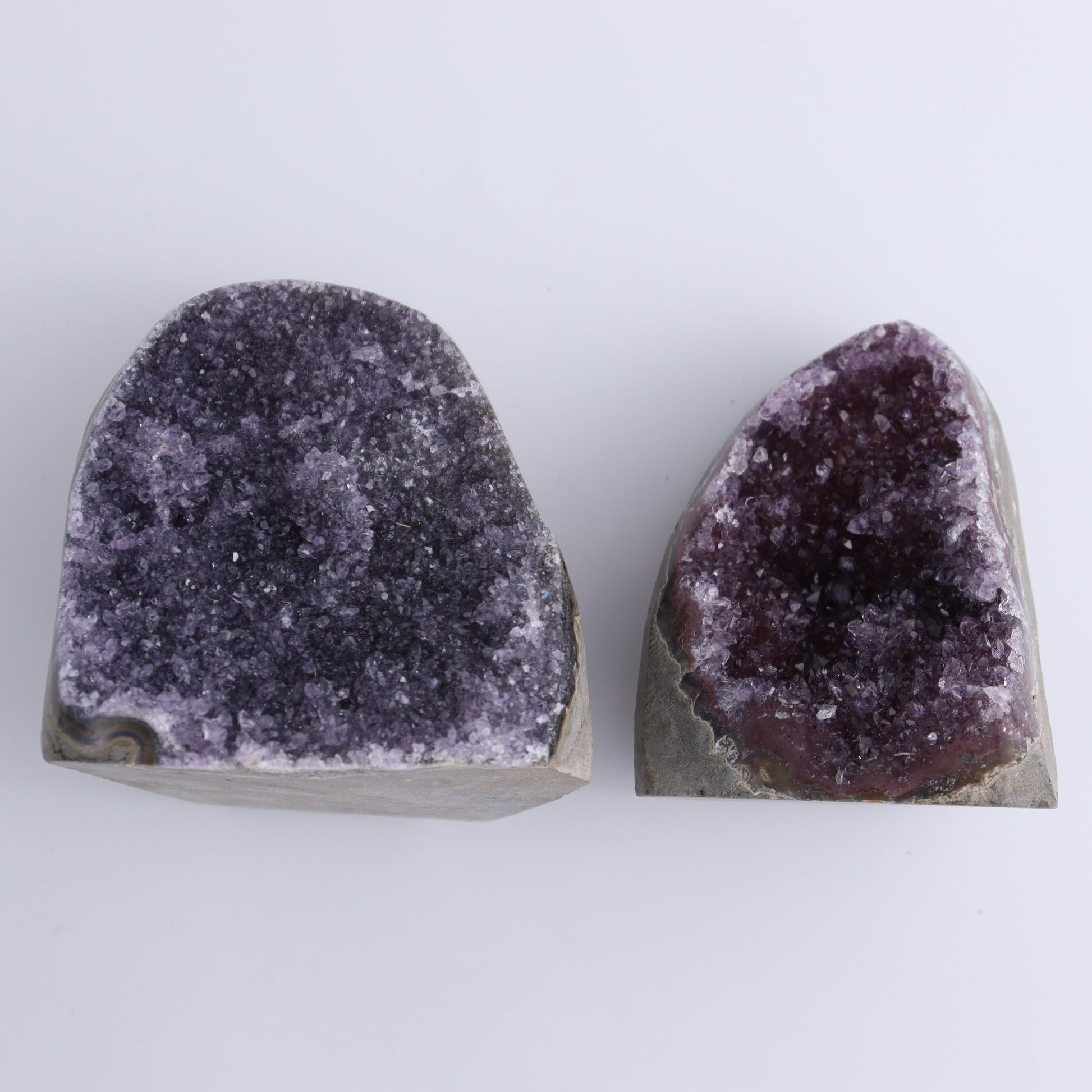 Uruguay Amethyst Set of 6 - Expert Wholesale and Supplier of Wholesale Crystals & Bulk Gemstones, ["Amethyst","Freeforms","Uruguay"]