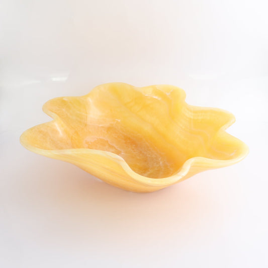 Mexican Onyx/Calcite Bowl 25" - Expert Wholesale and Supplier of Wholesale Crystals & Bulk Gemstones, ["Bowls","Calcite","Mexico","onyx"]
