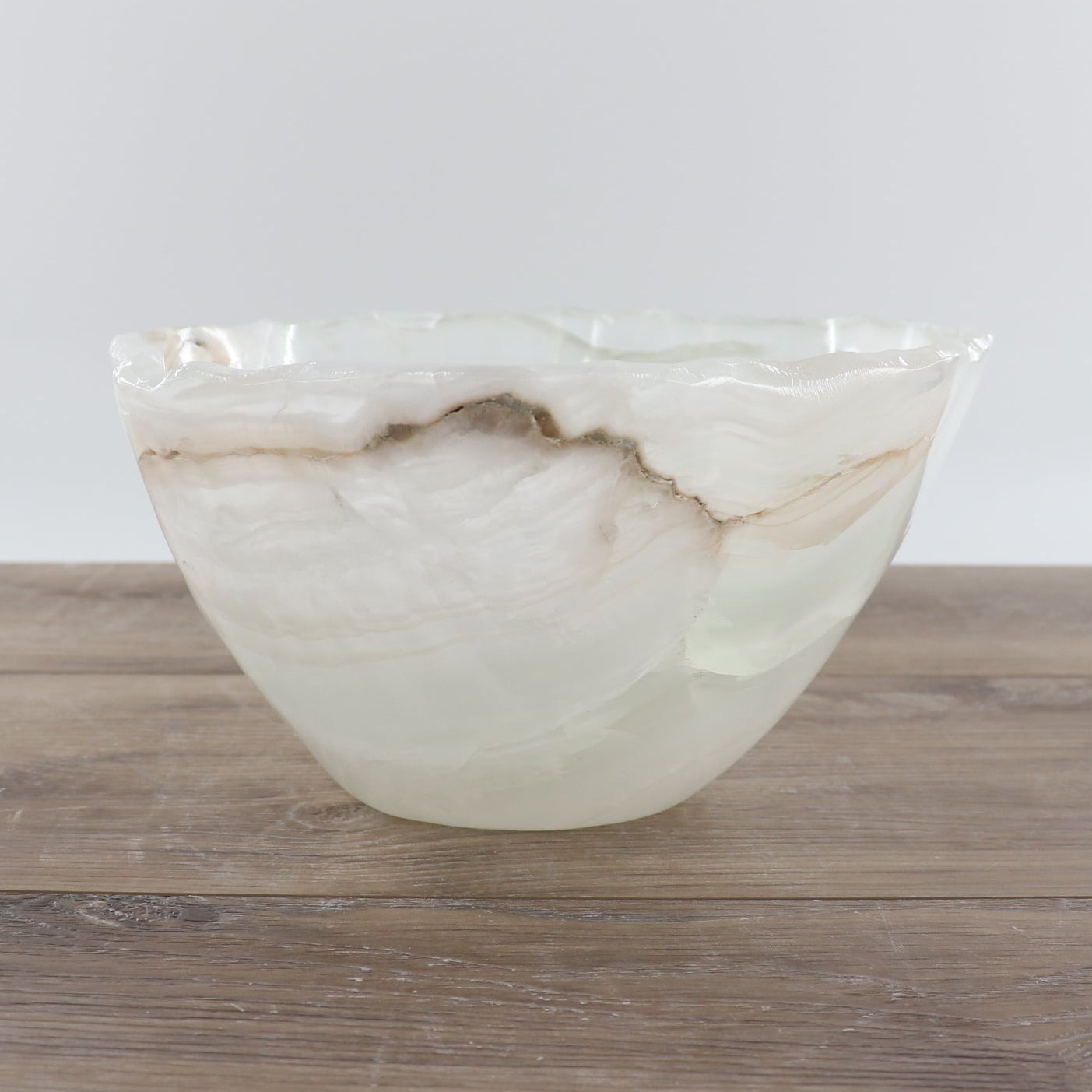 Mexican Onyx/Calcite Bowl 12"