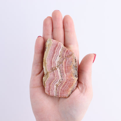 Rhodochrosite Slices Set of 3 - Expert Wholesale and Supplier of Wholesale Crystals & Bulk Gemstones, ["Argentina","Rhodochrosite","Slices and Slabs"]