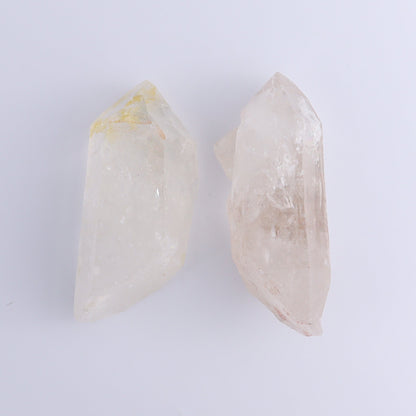 Quartz Polished Tips Set of 2 - Expert Wholesale and Supplier of Wholesale Crystals & Bulk Gemstones, ["Polished Tip","Quartz"]