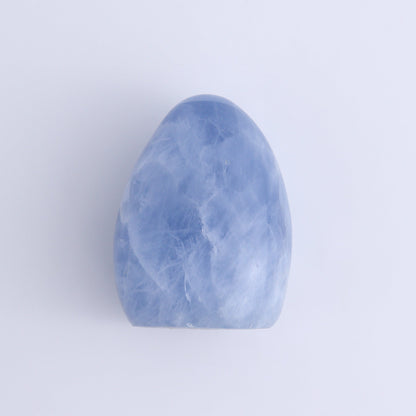 Blue Calcite Freeforms Set of 4 - Expert Wholesale and Supplier of Wholesale Crystals & Bulk Gemstones, ["Blue Calcite","Calcite","close_30","Freeform","Freeforms"]