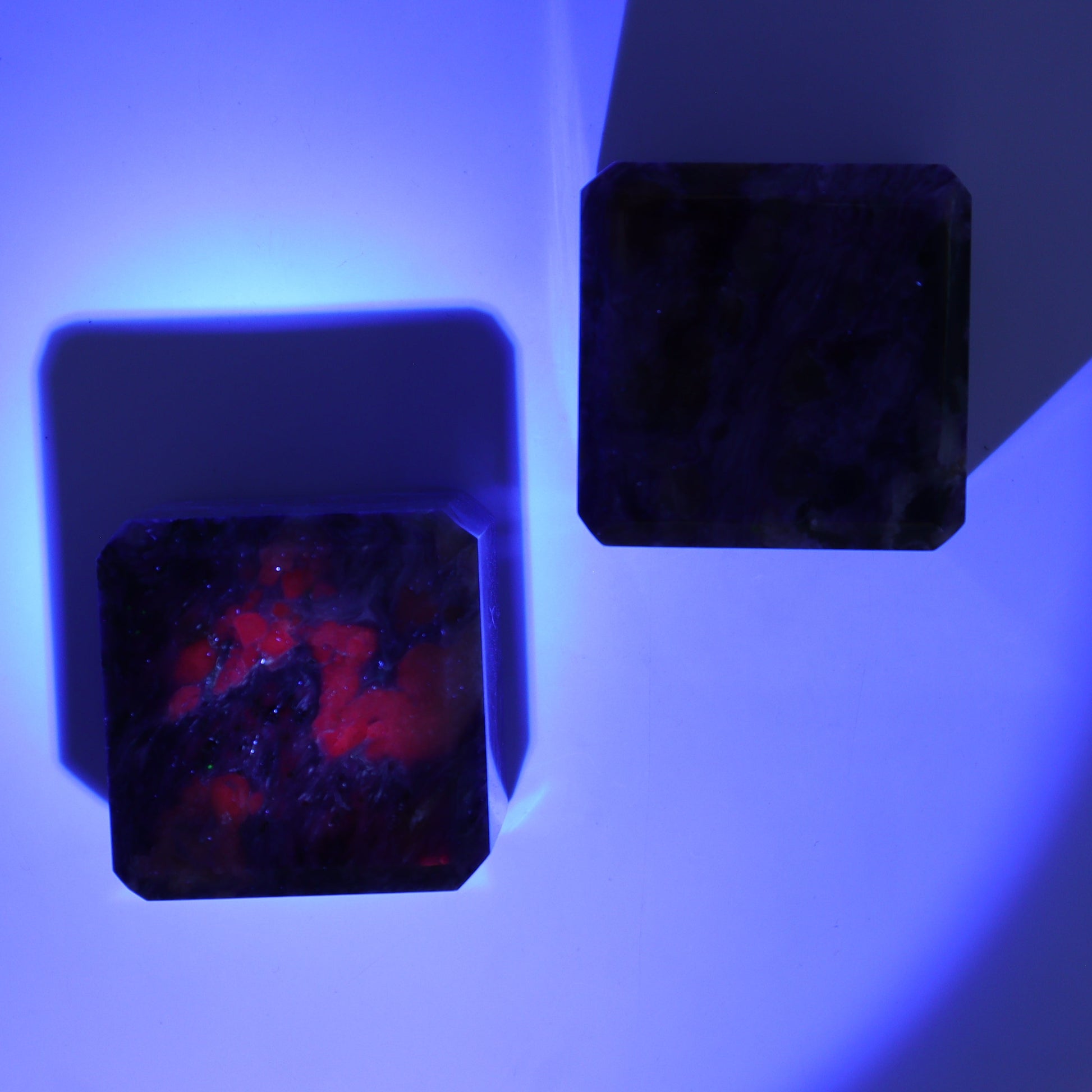 Charoite Cubes Set of 4 - Expert Wholesale and Supplier of Wholesale Crystals & Bulk Gemstones, ["Charoite","Cubes","Russia"]