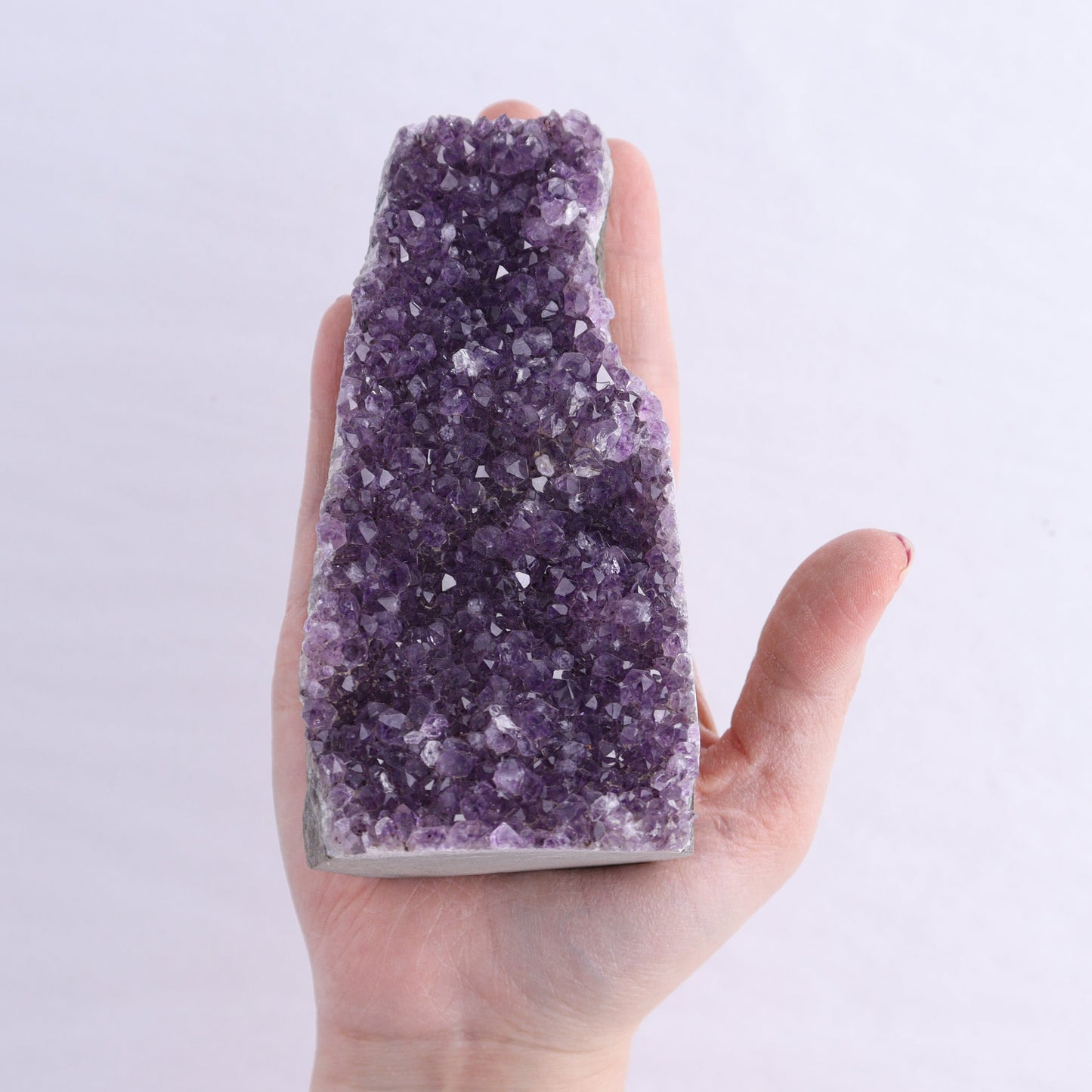 Uruguay Amethyst Cut Base Set of 6 - Expert Wholesale and Supplier of Wholesale Crystals & Bulk Gemstones, ["Amethyst","Cut Base","Uruguay"]