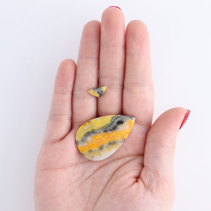 Bumblebee Jasper Cabs Set of 28 - Expert Wholesale and Supplier of Wholesale Crystals & Bulk Gemstones, ["Bumblebee Jasper","Cabs","jasper","Turkey"]