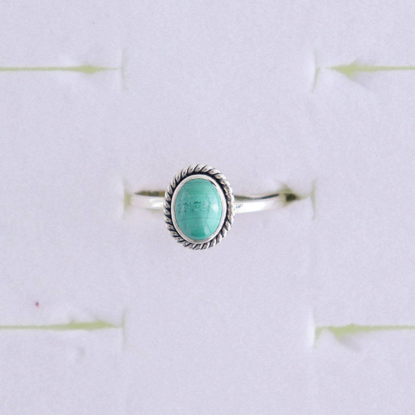 Malachite Rings Set of 6 (Ring Holders Not Included) - Expert Wholesale and Supplier of Wholesale Crystals & Bulk Gemstones, ["Malachite","Ring","rings","sterling silver"]