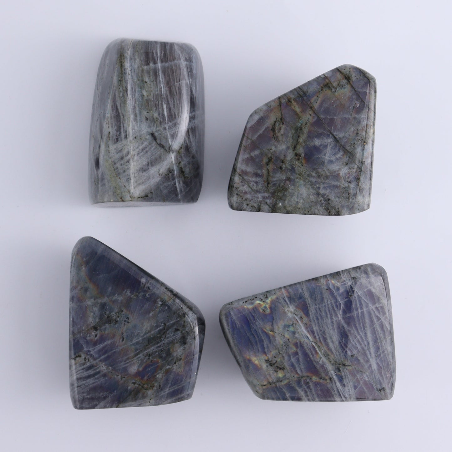 Labradorite Freeform Set of 8 - Expert Wholesale and Supplier of Wholesale Crystals & Bulk Gemstones, ["Freeforms","Labradorite","Madagascar"]