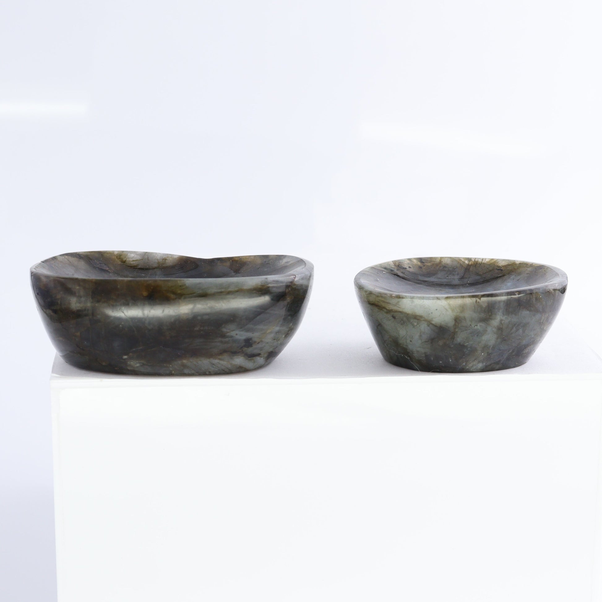 Labradorite Bowls Set of 11 - Expert Wholesale and Supplier of Wholesale Crystals & Bulk Gemstones, ["Bowls","Labradorite","Madagascar"]