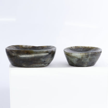 Labradorite Bowls Set of 11 - Expert Wholesale and Supplier of Wholesale Crystals & Bulk Gemstones, ["Bowls","Labradorite","Madagascar"]
