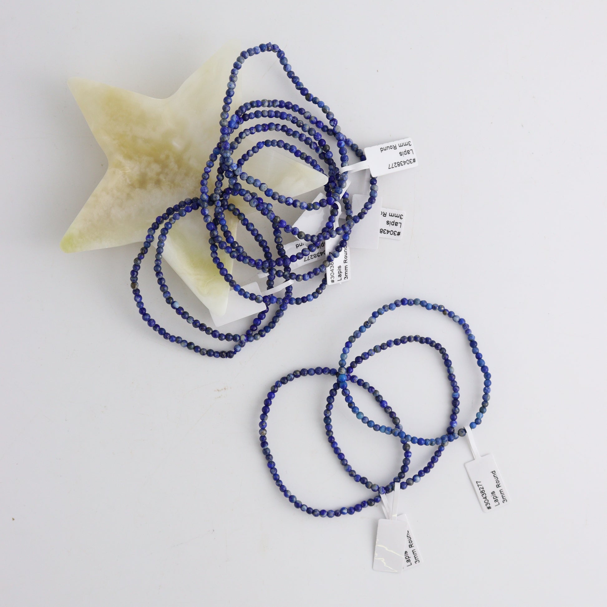 Lapis Bracelet 3mm Set of 10 - Expert Wholesale and Supplier of Wholesale Crystals & Bulk Gemstones, ["bracelets","China","Jewelry","Lapis Lazuli"]