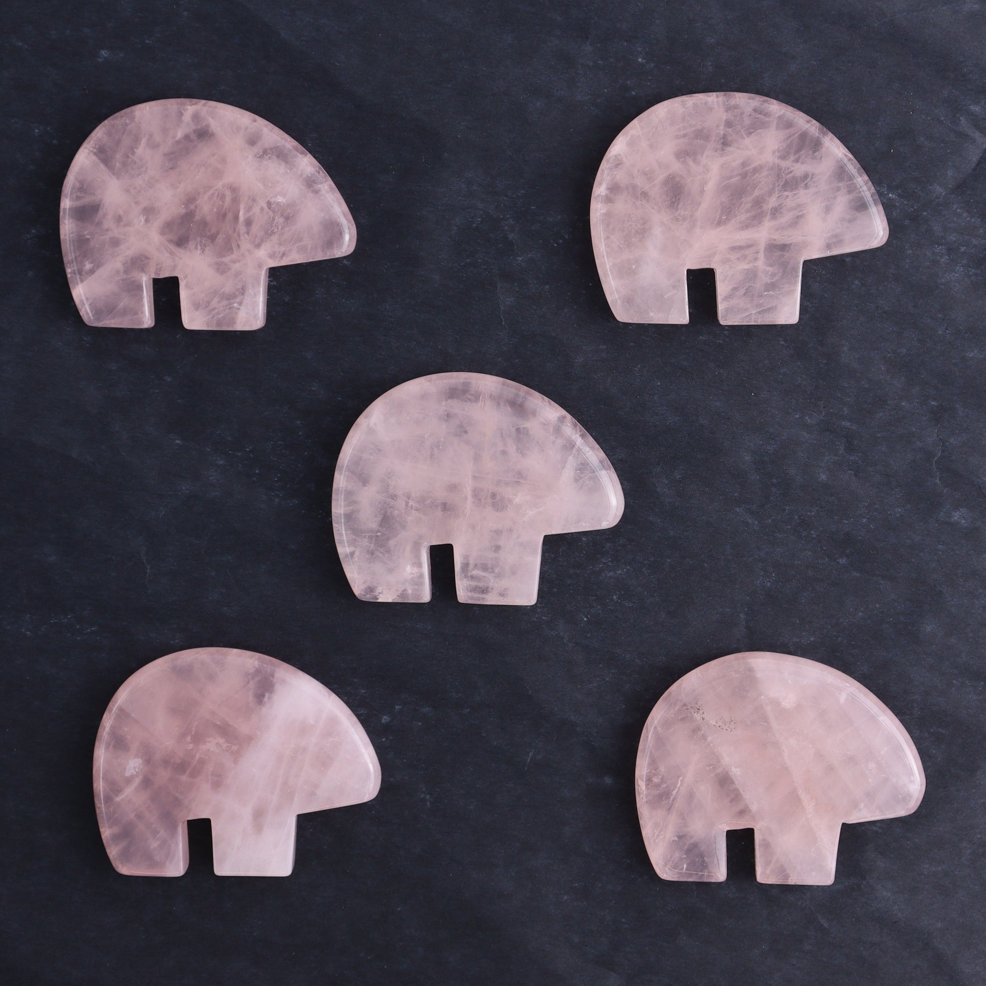 One Rose Quartz Bear - Expert Wholesale and Supplier of Wholesale Crystals & Bulk Gemstones, ["Bears","Rose Quartz","Zuni Bears"]