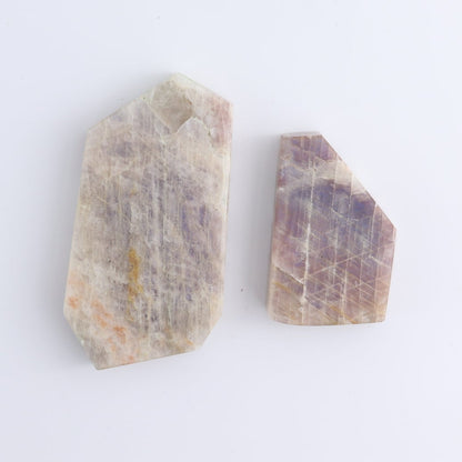 Moonstone Slices & Slabs Set of 7