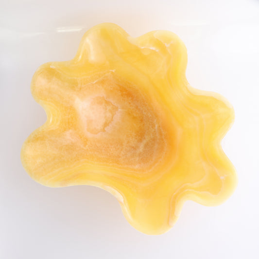 Mexican Onyx/Calcite Bowl 25" - Expert Wholesale and Supplier of Wholesale Crystals & Bulk Gemstones, ["Bowls","Calcite","Mexico","onyx"]