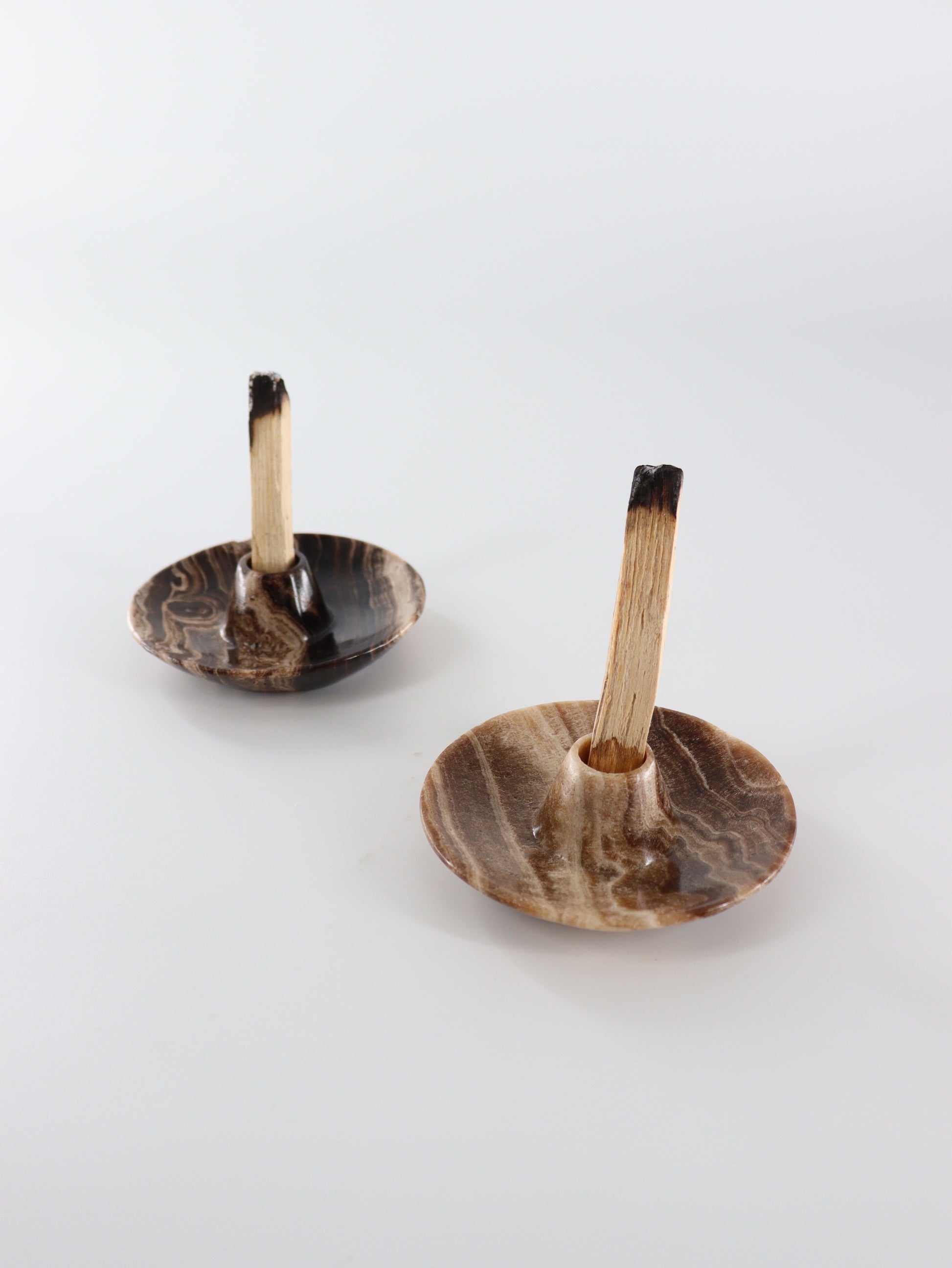 Chocolate Onyx Palo Santo / Incense Holders Set of 6 - Expert Wholesale and Supplier of Wholesale Crystals & Bulk Gemstones, []