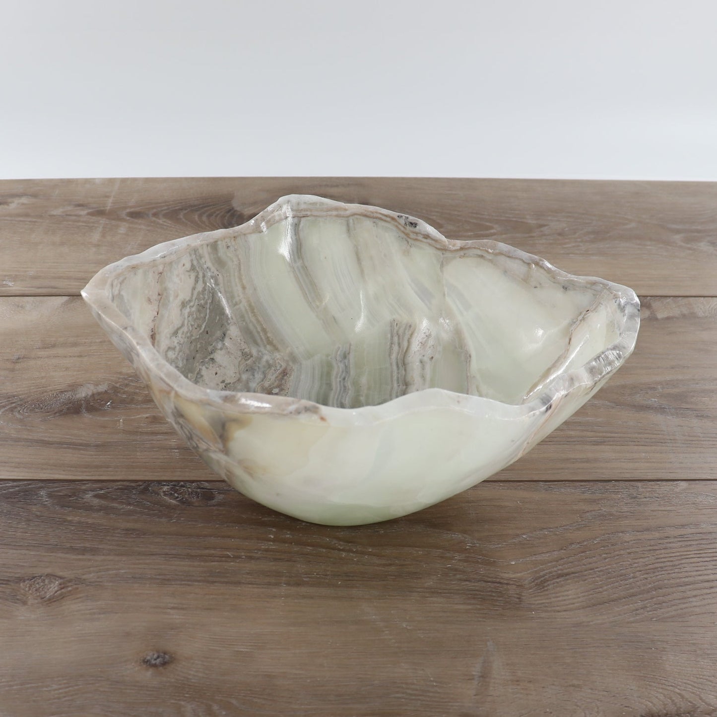 Mexican Onyx/Calcite Bowl 12"