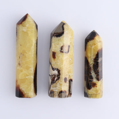 Septarian Towers Set of 9 - Expert Wholesale and Supplier of Wholesale Crystals & Bulk Gemstones, ["Madagascar","Septarian","Towers"]