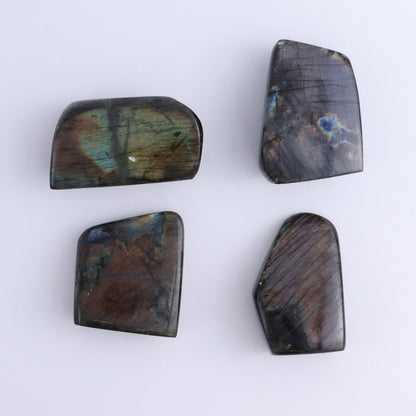Labradorite Freeform Set of 17 - Expert Wholesale and Supplier of Wholesale Crystals & Bulk Gemstones, ["Freeforms","Labradorite","Madagascar"]
