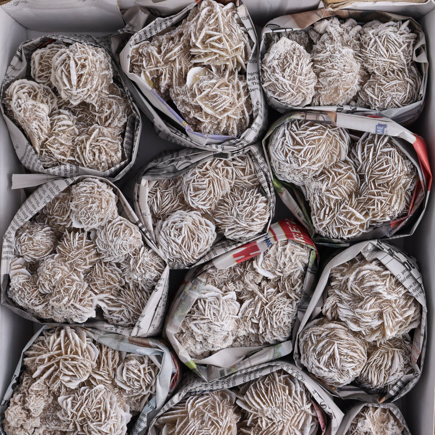 Desert Rose Set of 13 - Expert Wholesale and Supplier of Wholesale Crystals & Bulk Gemstones, ["Desert Rose","Freeforms","Morocco"]