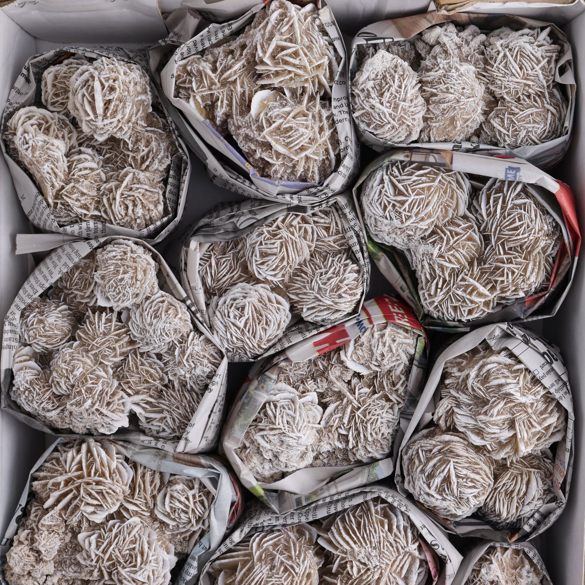 Desert Rose Set of 13 - Expert Wholesale and Supplier of Wholesale Crystals & Bulk Gemstones, ["Desert Rose","Freeforms","Morocco"]