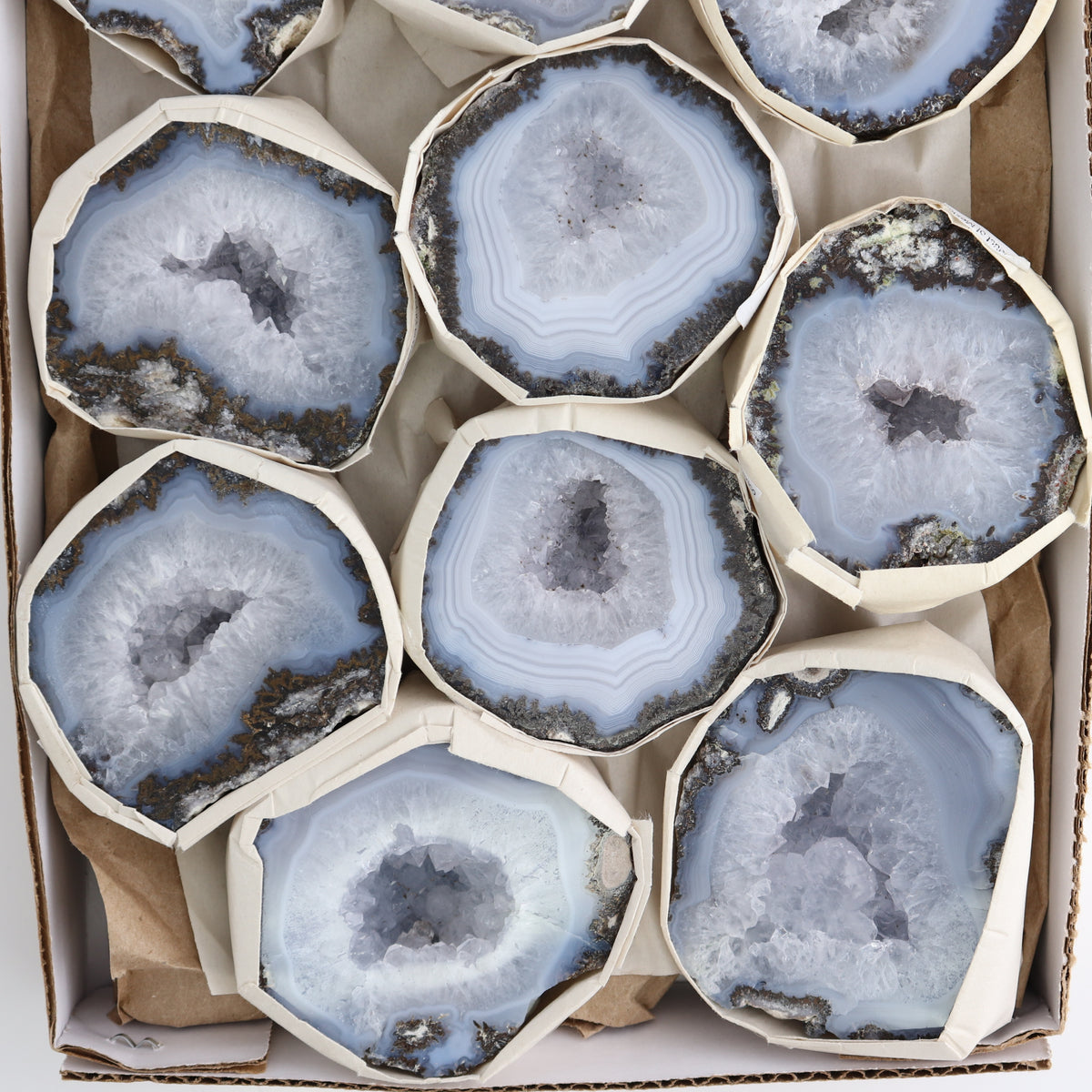 Las Choyas Geodes Set of 10