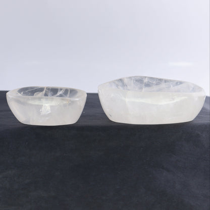 Clear Quartz Bowls Set of 6 - Expert Wholesale and Supplier of Wholesale Crystals & Bulk Gemstones, ["Bowls","Clear Quartz","Madagascar","Quartz"]