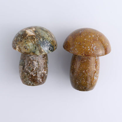 Jasper Mushrooms Set of 8