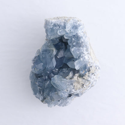 Celestite Clusters Set of 8