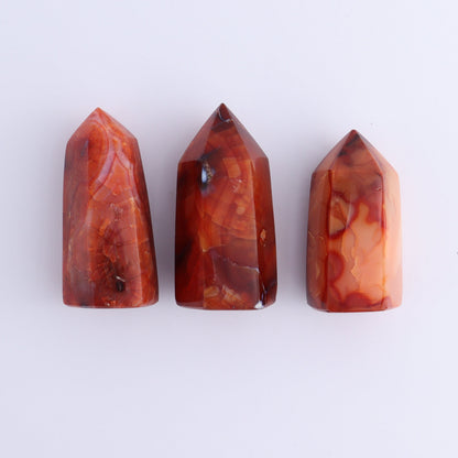 Carnelian Towers Set of 11 - Expert Wholesale and Supplier of Wholesale Crystals & Bulk Gemstones, ["carnelian","Madagascar","Towers"]