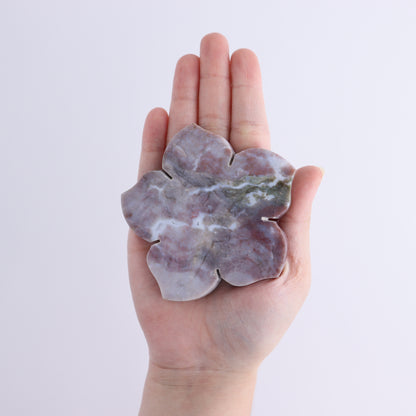 Maligano Jasper Mixed Carvings Set of 7 - Expert Wholesale and Supplier of Wholesale Crystals & Bulk Gemstones, ["Flower","Freeform","Freeforms","Hearts","Indonesia","Maligno Jasper","moons"]