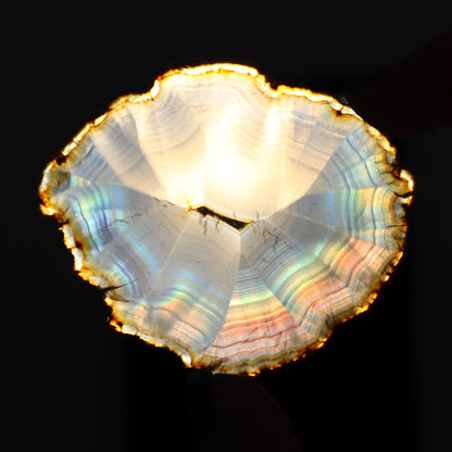 Iris Agate Slices Set of 7 - Expert Wholesale and Supplier of Wholesale Crystals & Bulk Gemstones, ["Agate","Iris Agate","Slices and Slabs"]
