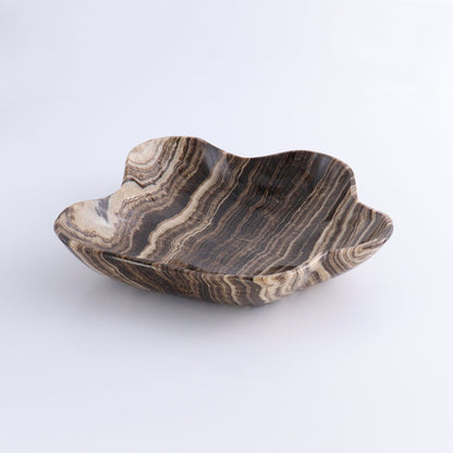 One Bowl Mexican Onyx/Calcite Chocolate with Banding - Expert Wholesale and Supplier of Wholesale Crystals & Bulk Gemstones, ["bowl","Calcite","Catalog Onyx","Decorative Dish","Mexico","onyx"]