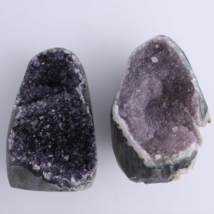 Uruguay Amethyst Set of 6 - Expert Wholesale and Supplier of Wholesale Crystals & Bulk Gemstones, ["Amethyst","Freeforms","Uruguay"]