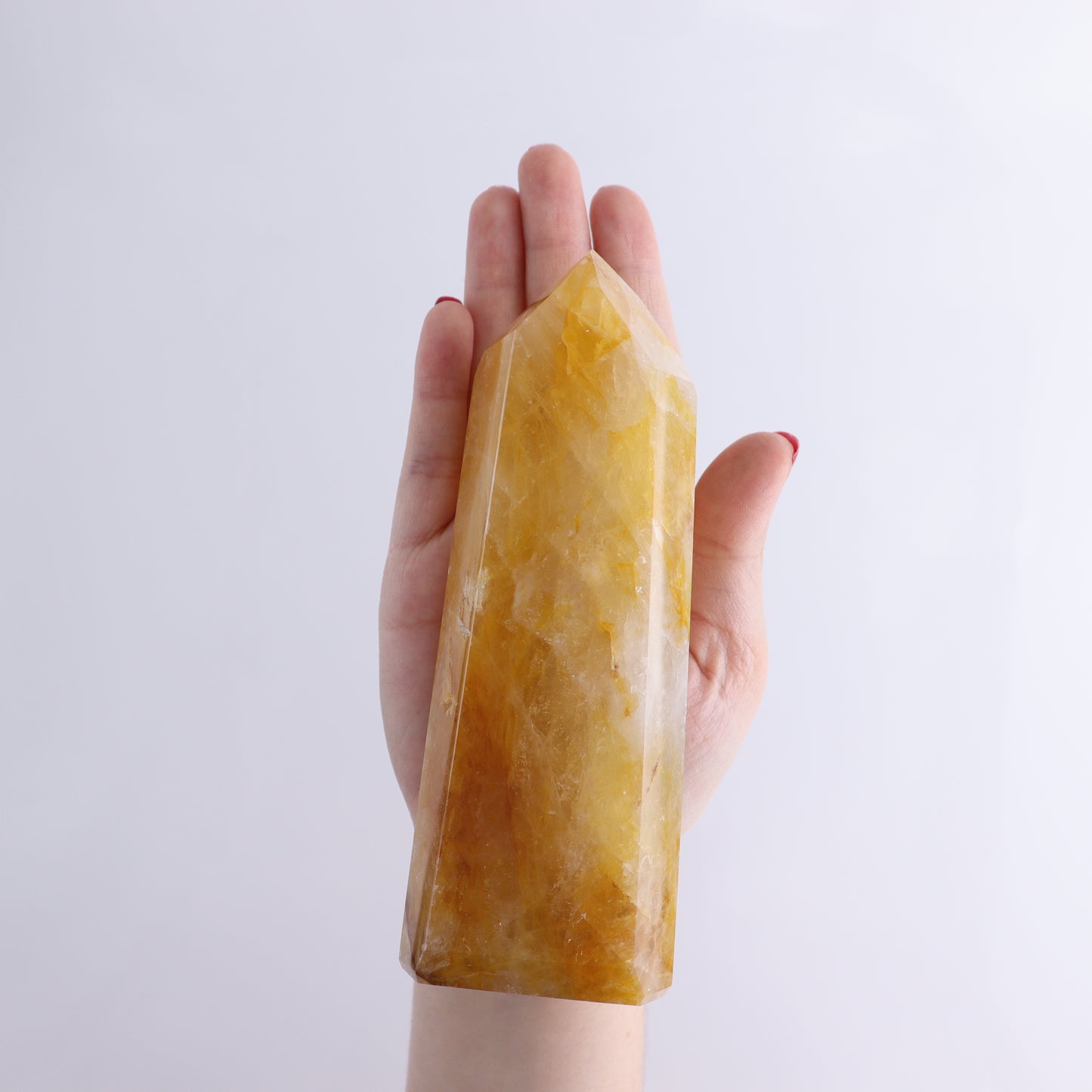 Golden Healer Towers Set of 4 - Expert Wholesale and Supplier of Wholesale Crystals & Bulk Gemstones, ["Brazil","Golden Healer","Towers"]
