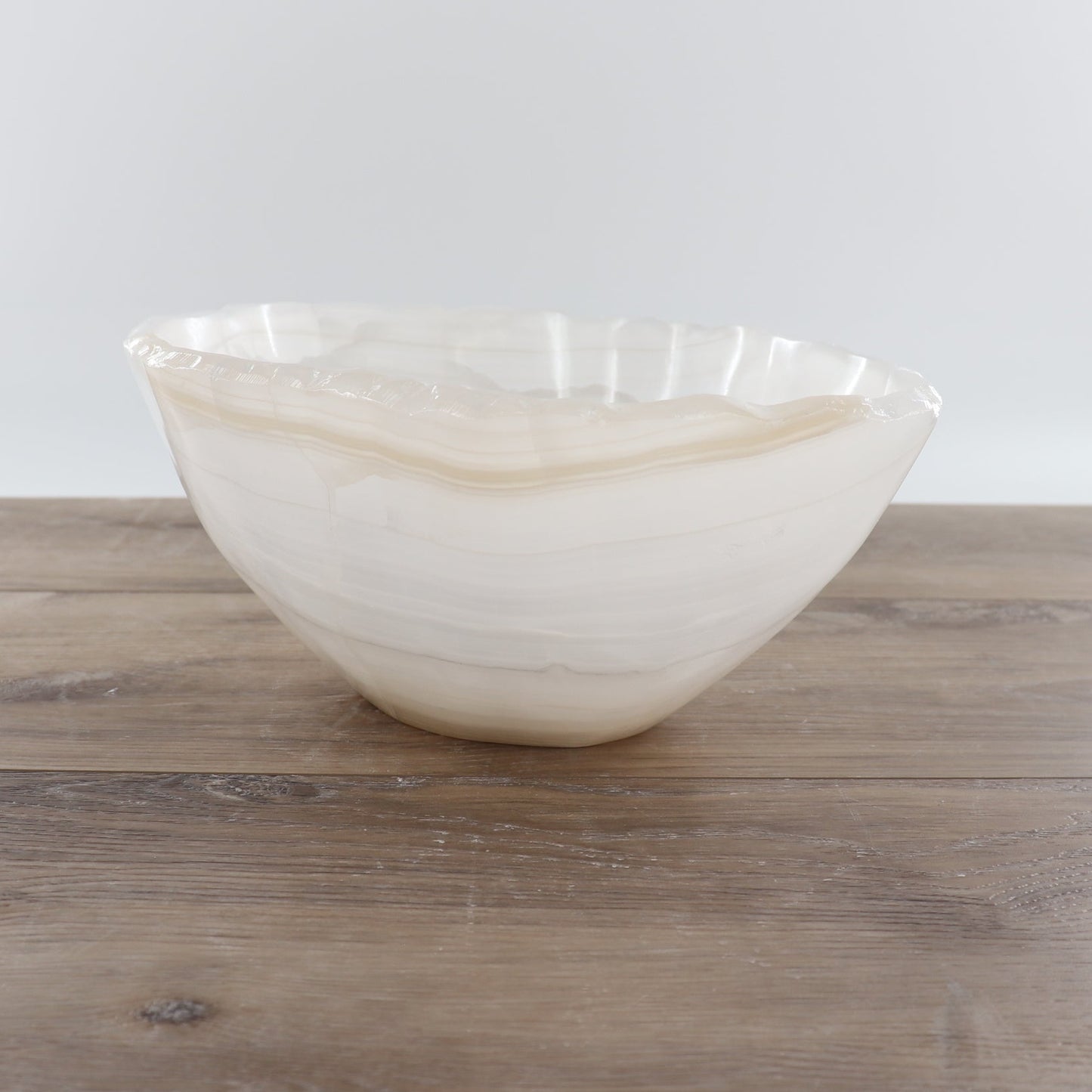 Mexican Onyx/Calcite Bowl 12"