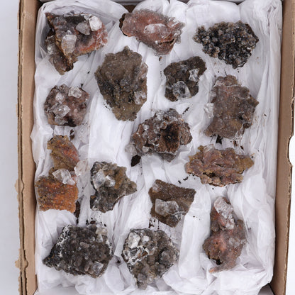 Calcite Clusters from Santa Eulalia Flats - Expert Wholesale and Supplier of Wholesale Crystals & Bulk Gemstones, ["Calcite","Mexico","Santa Eulalia Calcite"]