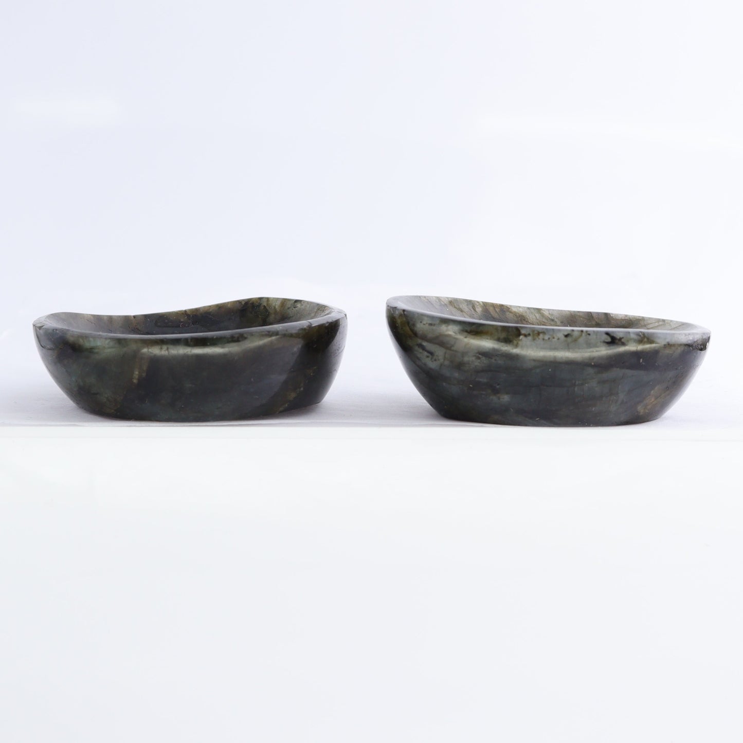 Labradorite Bowls Set of 10 - Expert Wholesale and Supplier of Wholesale Crystals & Bulk Gemstones, ["Bowls","Labradorite","Madagascar"]