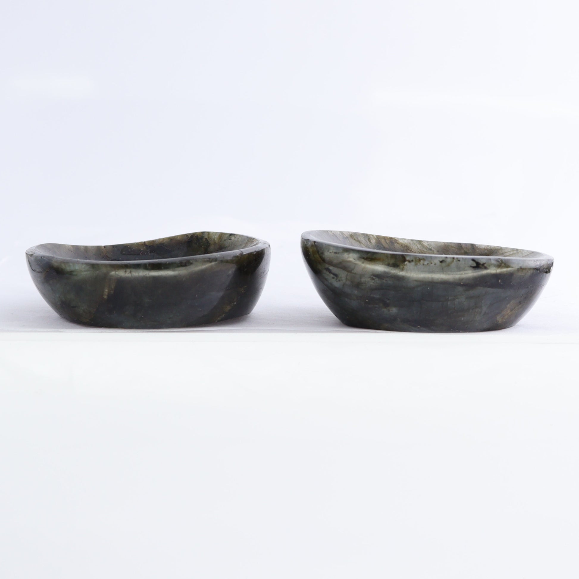 Labradorite Bowls Set of 10 - Expert Wholesale and Supplier of Wholesale Crystals & Bulk Gemstones, ["Bowls","Labradorite","Madagascar"]