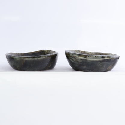 Labradorite Bowls Set of 10 - Expert Wholesale and Supplier of Wholesale Crystals & Bulk Gemstones, ["Bowls","Labradorite","Madagascar"]