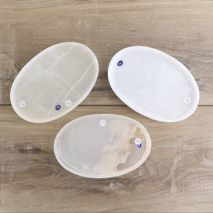 Mexican Onyx/Calcite Oval Dish Set of 3