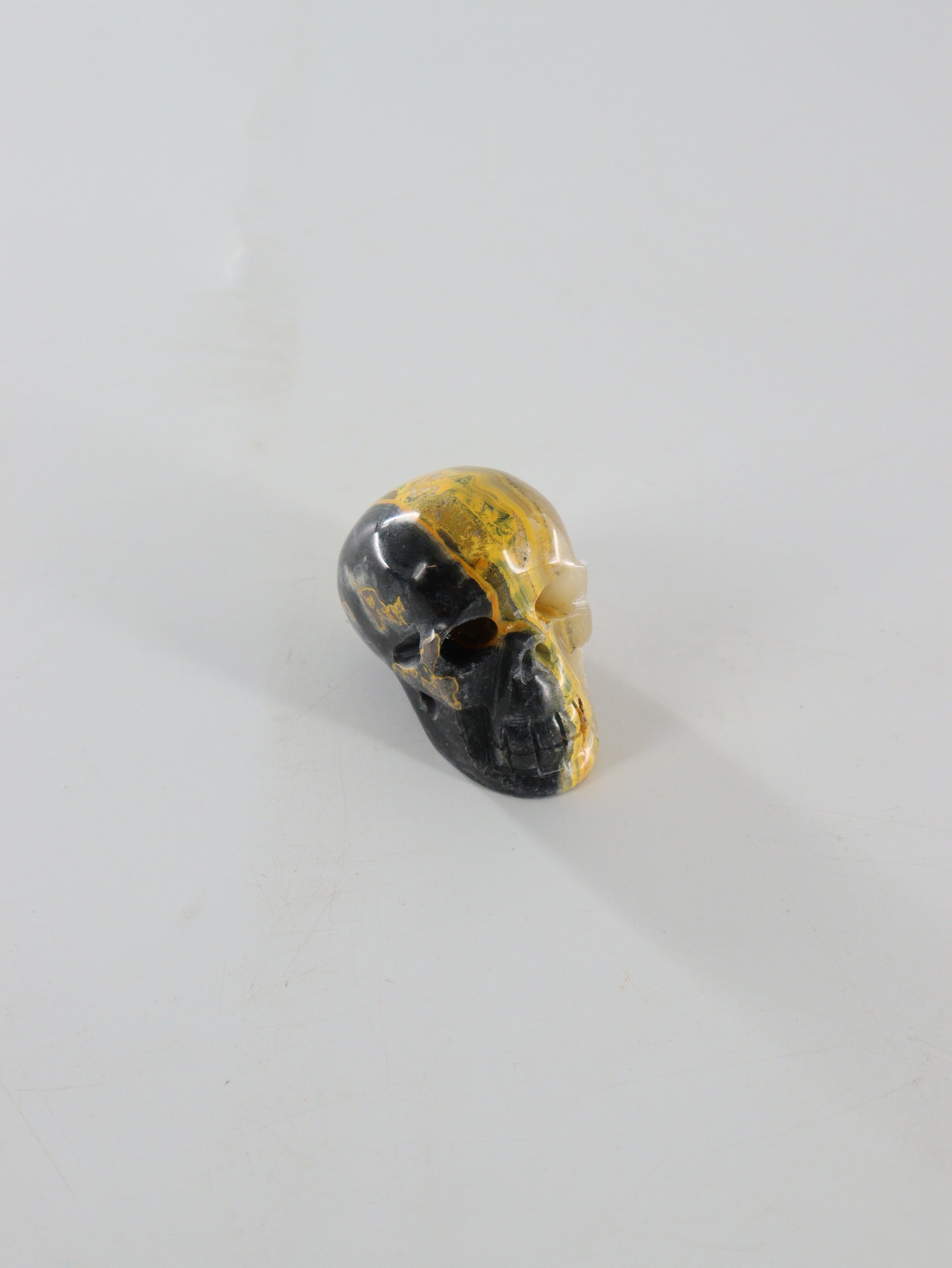 Bumblebee Jasper Skulls Set of 5 - Expert Wholesale and Supplier of Wholesale Crystals & Bulk Gemstones, []