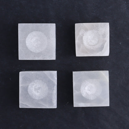 One Selenite (Satin Spar) Sphere Holder 4 cm - Expert Wholesale and Supplier of Wholesale Crystals & Bulk Gemstones, ["Morocco","Selenite","sphere holder"]